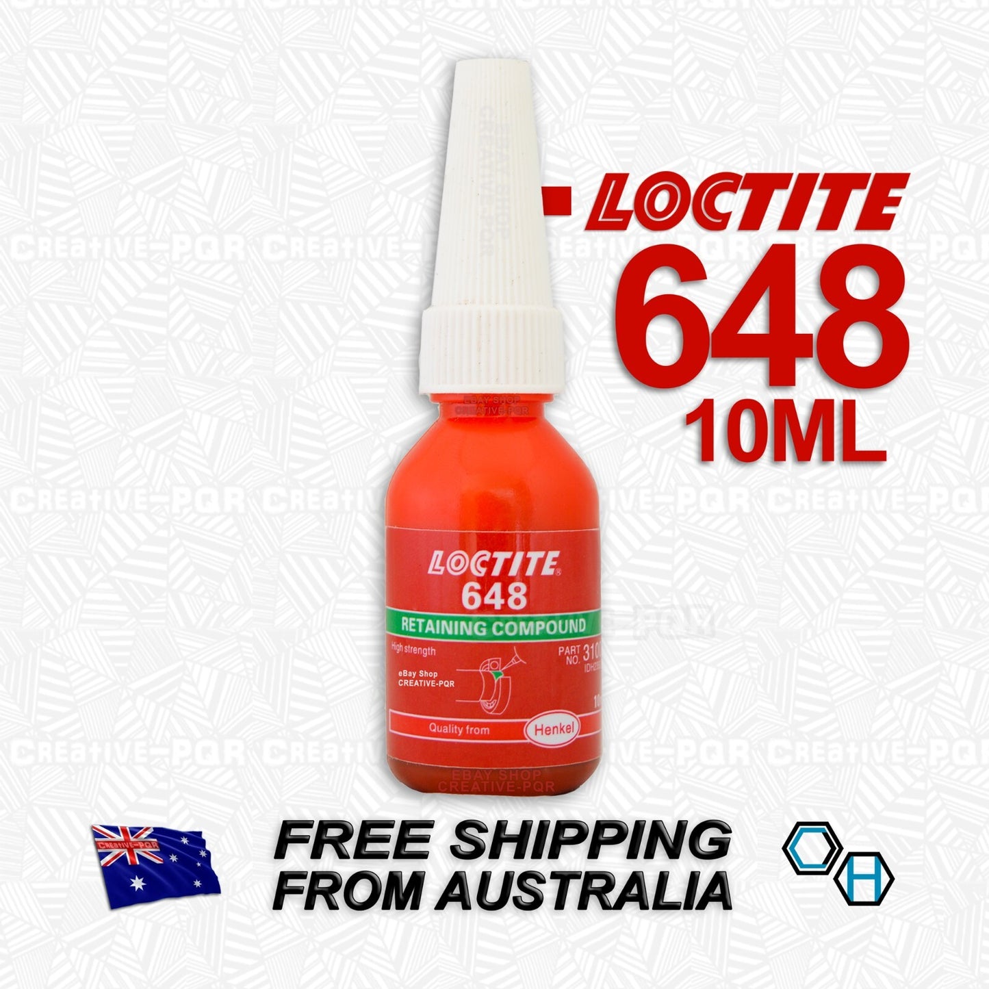 Loctite 648 Retaining Compound for Automotive Applications (10ml)