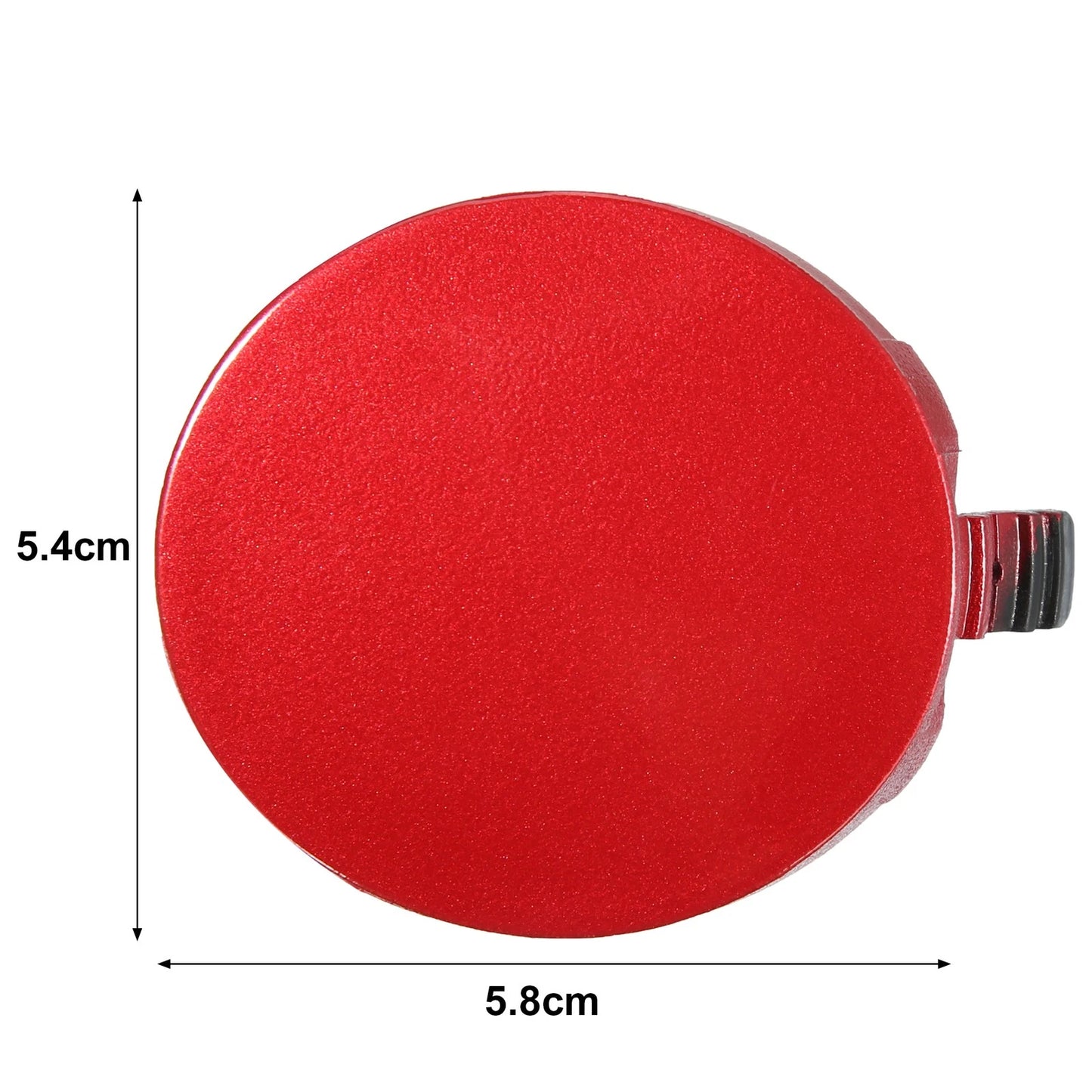 Front Bumper Tow Hook Cover 52127-0D908 for Toyota Yaris (2007–2010) Red