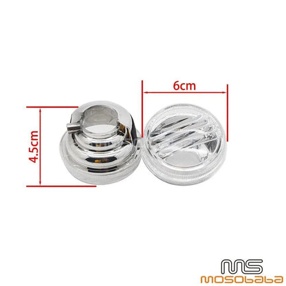 4 Pcs Turn Signal Light Lens Covers for Suzuki Boulevard M50 C50 C90 M109R (2005-2023)