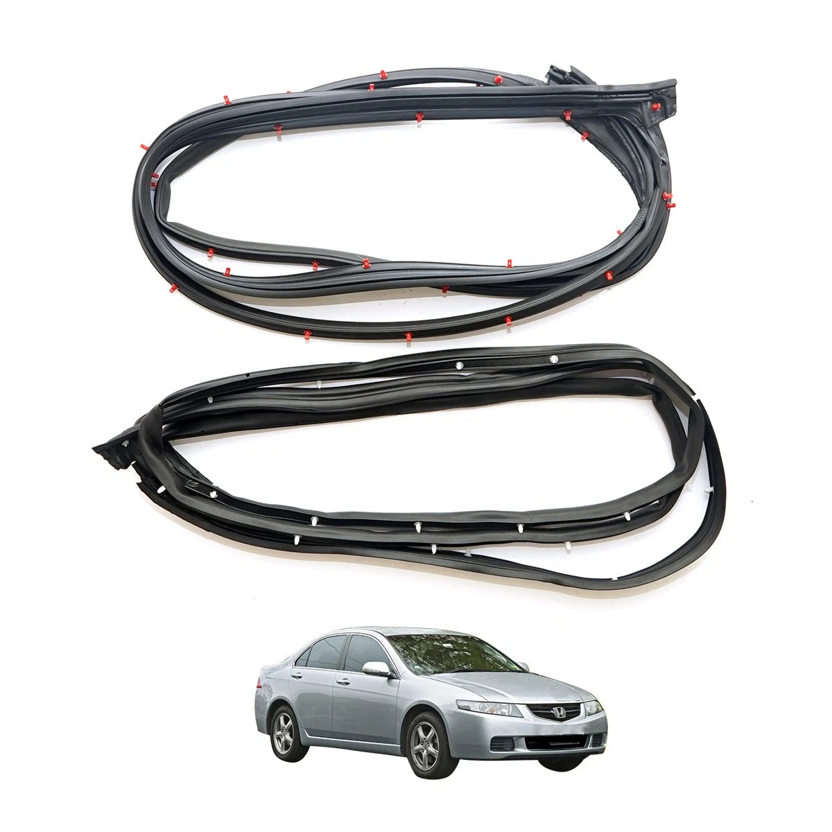 Front Door Weatherstrip Rubber Seal for Honda Accord (2003–2007)