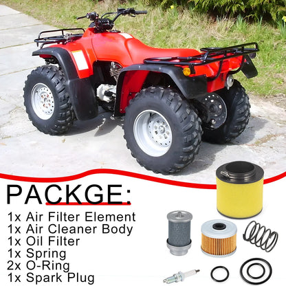 Air Oil Filter & Air Cleaner Body Honda Foreman TRX400FW (1998-2003)