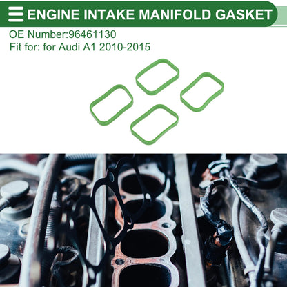 Set of 4 Engine Intake Manifold Gaskets for Audi A1 (2010–2015) No. 03C129717J