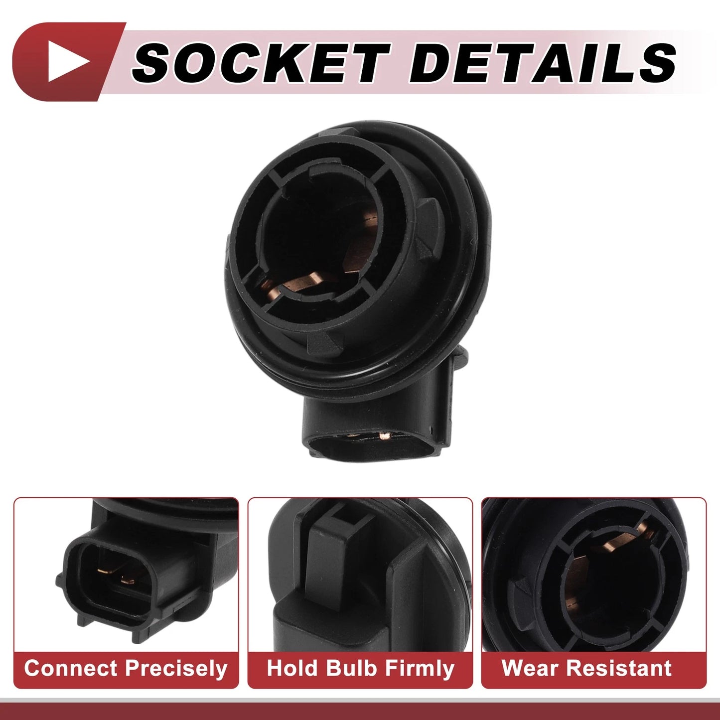 DRL Daytime Running Light Socket Wiring for Kia Forte (2019–2021) No. 92164M7050