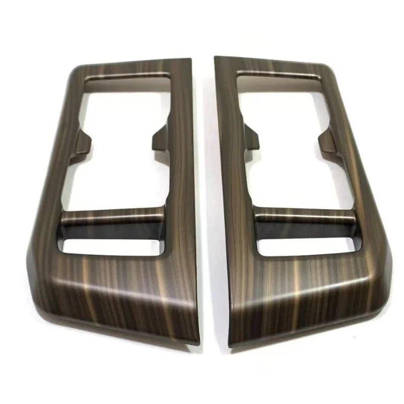 24x Wood Grain Interior Accessories Cover Trim for Toyota Prado (2024–2025)