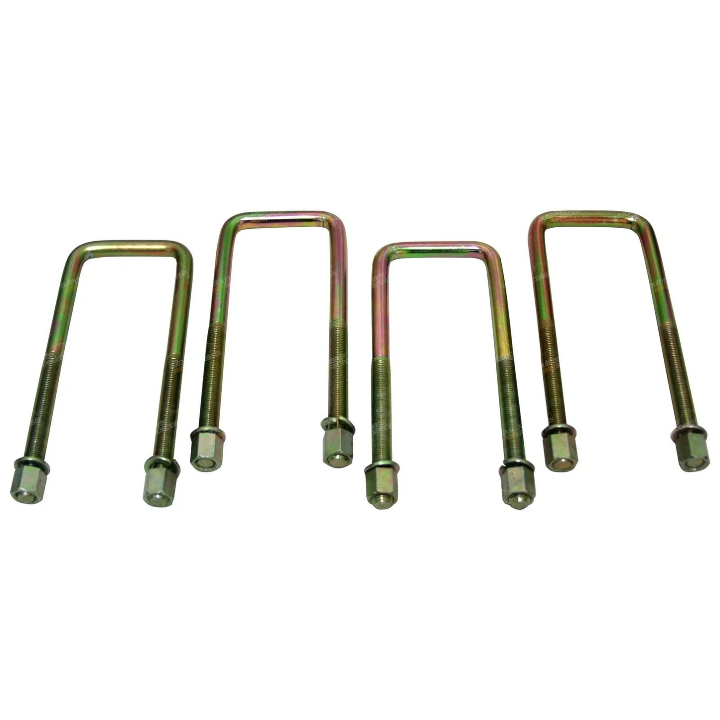 4 Front Leaf Spring U-Bolt + Nut Set for Landcruiser 70 Series FJ75 HJ75 HZJ75