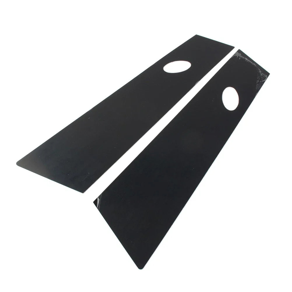 Bright Black Door Window Pillar Post Trims for Tesla Model 3 (2017-2022)