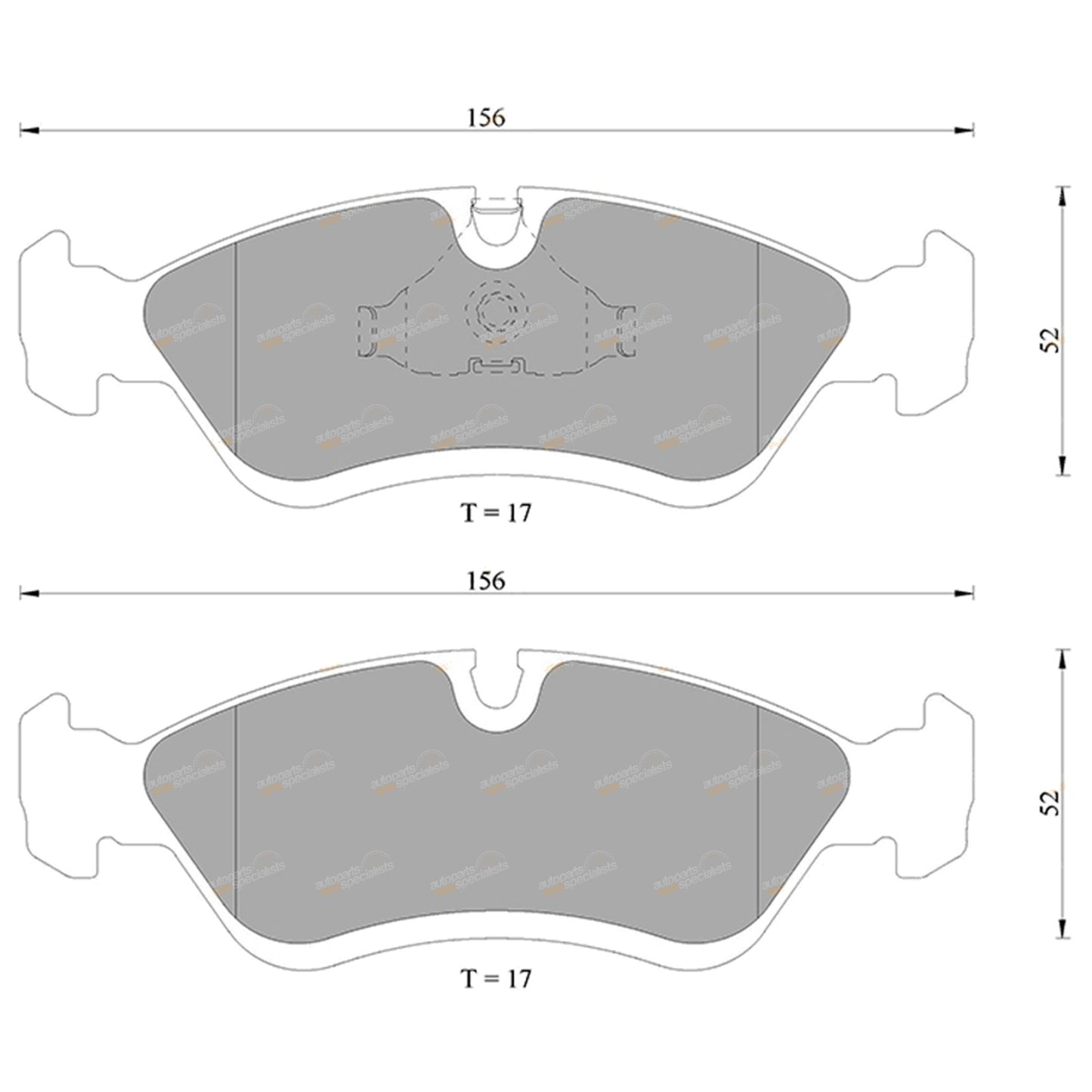 Front Disc Brake Rotors & Pads for Holden Calibra (1991–1994)