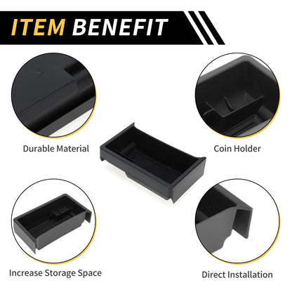 Center Console Organizer Insert Tray for Ford Maverick (2022–2024) Black