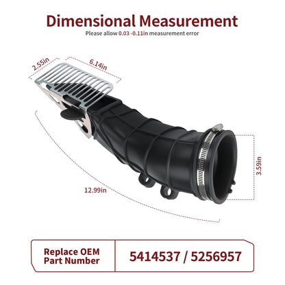 Air Outlet Clutch Hose for Polaris Ranger Crew XP 900 (2017–2019)