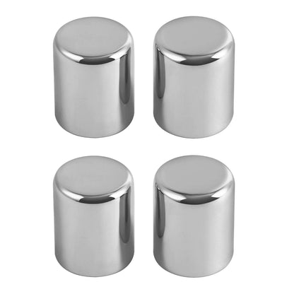 4 x Chrome Dock Hardware Point Covers for Harley Touring FLHR FLHT FLHX FLTR (2009-2023)