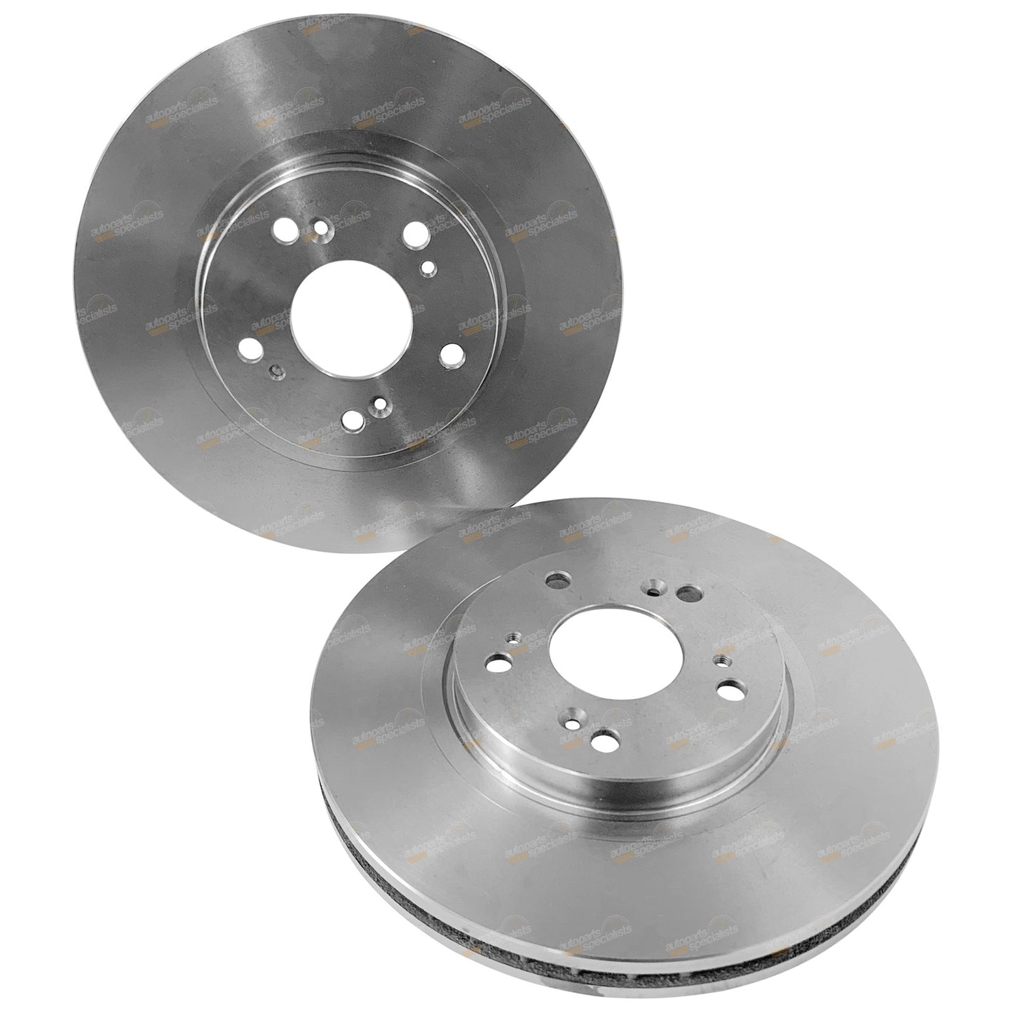 2x Front Disc Brake Rotors for Renault Scenic J84 (2005–2009) 300mm