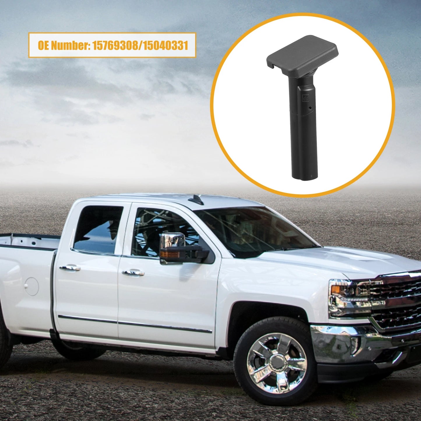 Spare Tire Hoist Cover for Chevy Sierra 1500 (1999–2006) No. 15769308/15040331