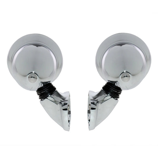 Chrome Door Mirrors for Toyota Corolla (1970–1987)