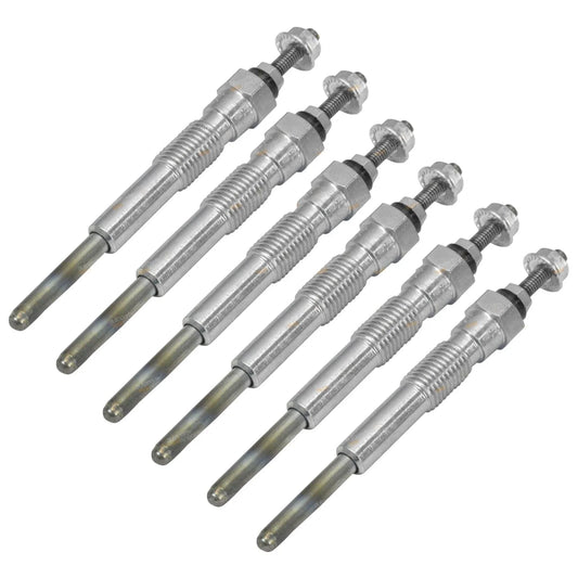 6 x 6volt Glow Plugs for Landcruiser HJ75 4.0L 2H Diesel Engine (1984-1988)