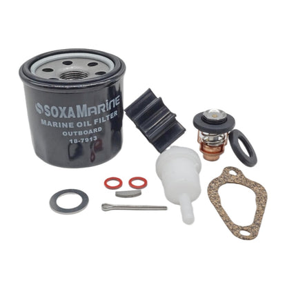 Oil Filter Kit for Tohatsu Nissan MFS 9.9 15 18 20 HP (1990–2023)