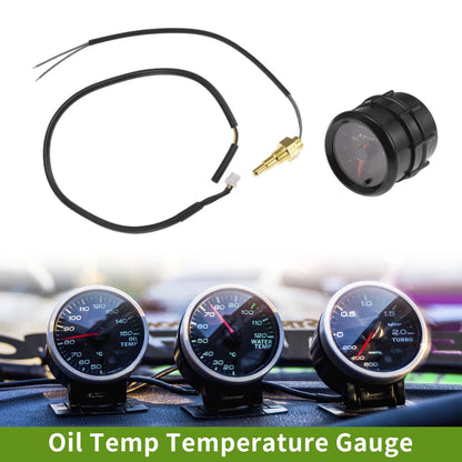 52mm Oil Temperature Gauge Kit 100-300°F for Universal Applications