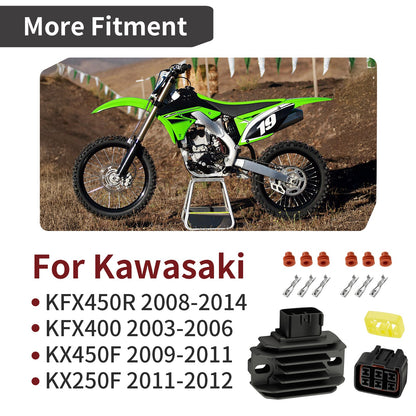 Voltage Regulator for Kawasaki KFX450R (2008–2014)