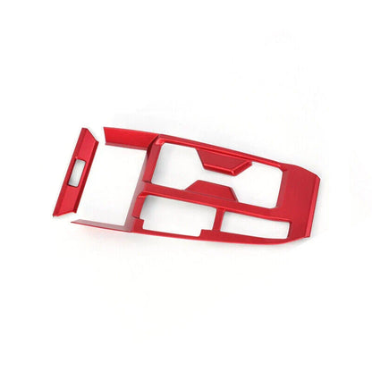 2 x Red Console Gear Shift Panel Trim Cover Decor for Honda Accord (2023–2024)