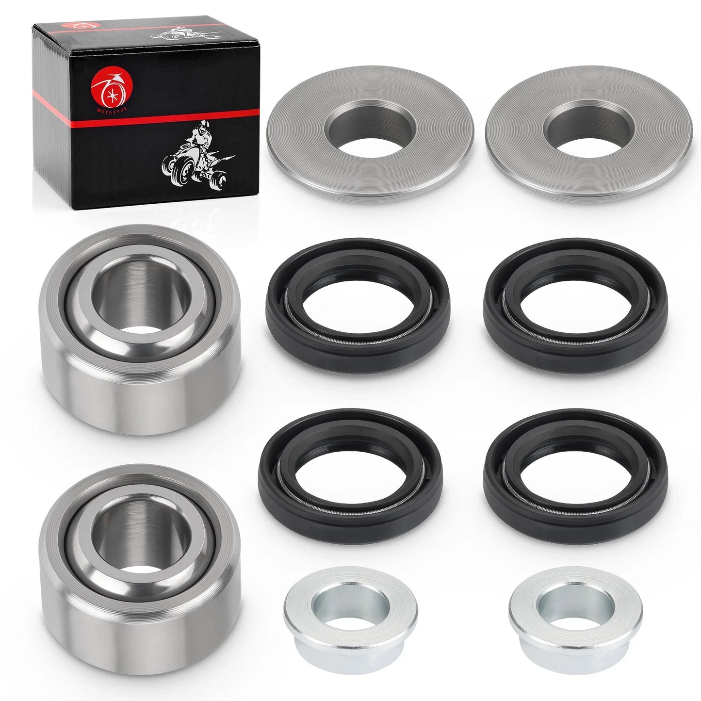Rear Shock Bushing Rebuild Kit for Yamaha Banshee 350 YFZ350 (1987–2006)