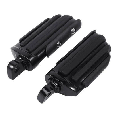 Black Passenger Foot Peg Mount for Harley Sportster Iron XL 883 1200 (2004-2013)