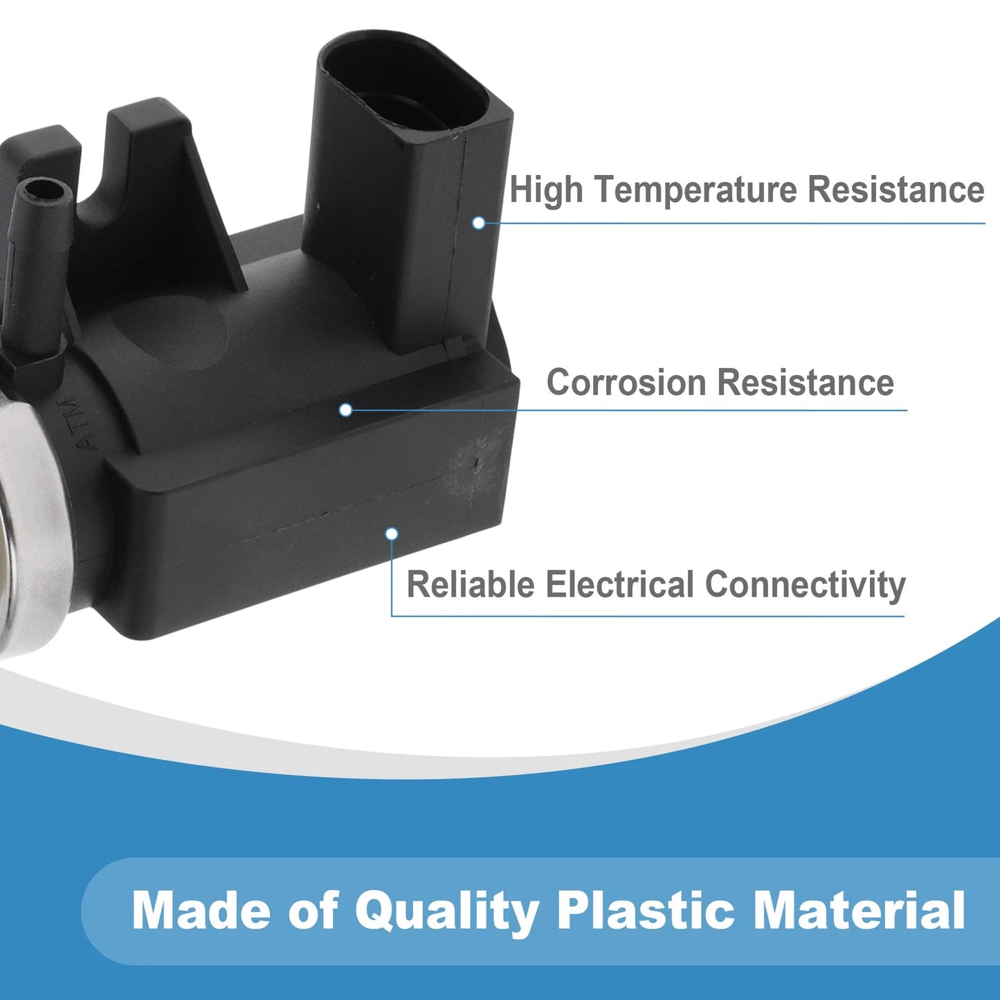 Turbo Pressure Solenoid Valve for Audi A3 (8L1) 1.9 TDI (2000–2003) 1K0906627A