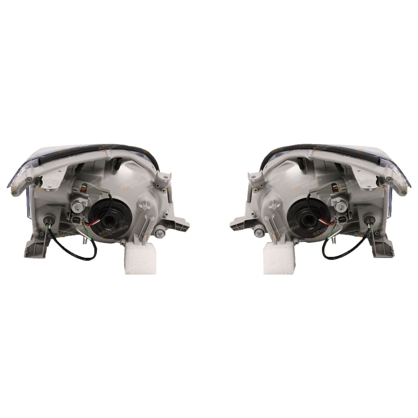 Chrome Headlights for Toyota Prado (2003–2009) Pair