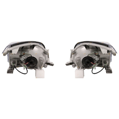 Chrome Headlights for Toyota Prado (2003–2009) Pair