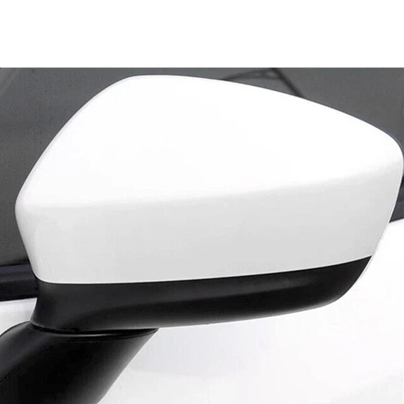 White Left Driver Side Rearview Mirror Cap Cover for Mazda CX-5 (2012–2014)