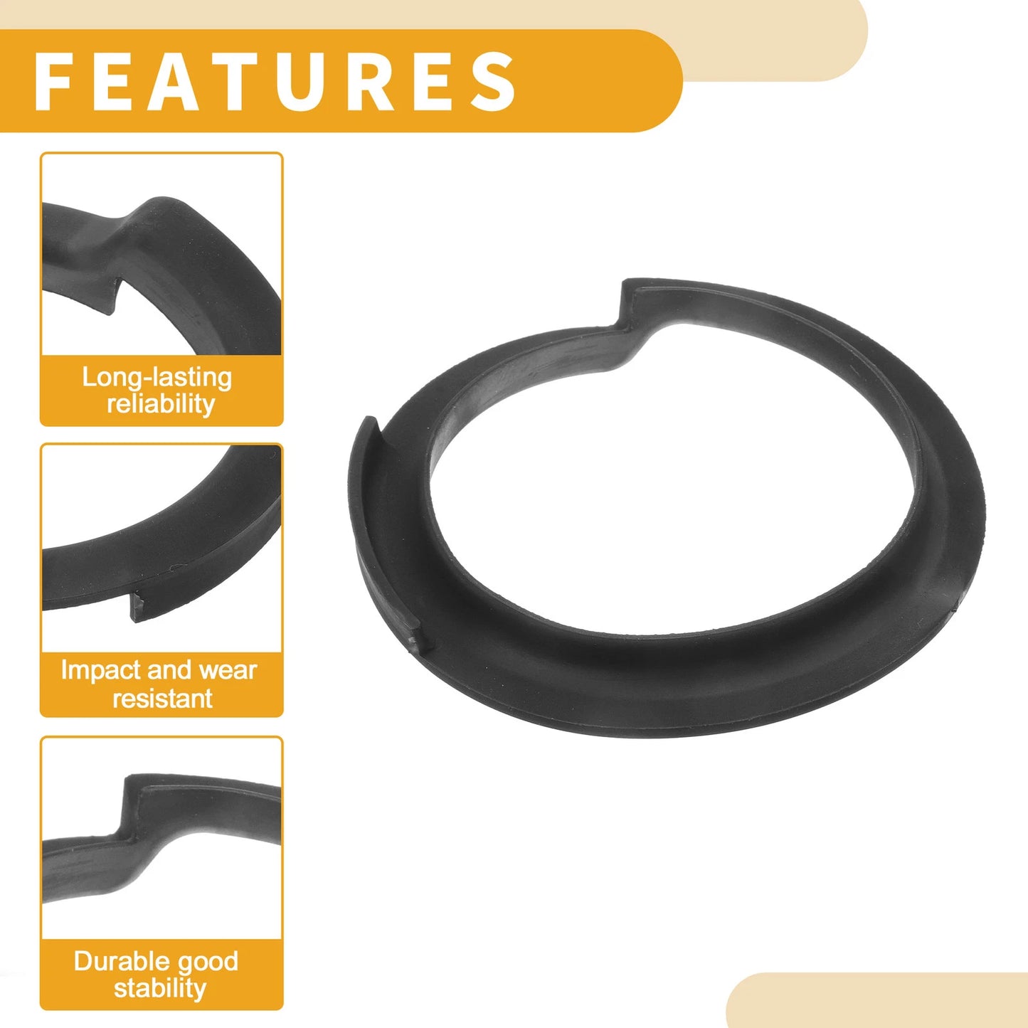 Upper Coil Spring Insulator No. 31331091867 for BMW 535i (2008–2010) Rubber