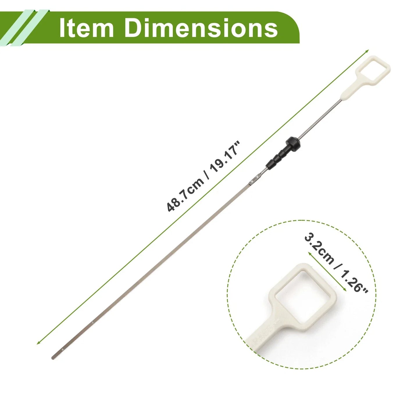 Engine Oil Dipstick for Chevrolet Matiz 1.0L (2004-2015)