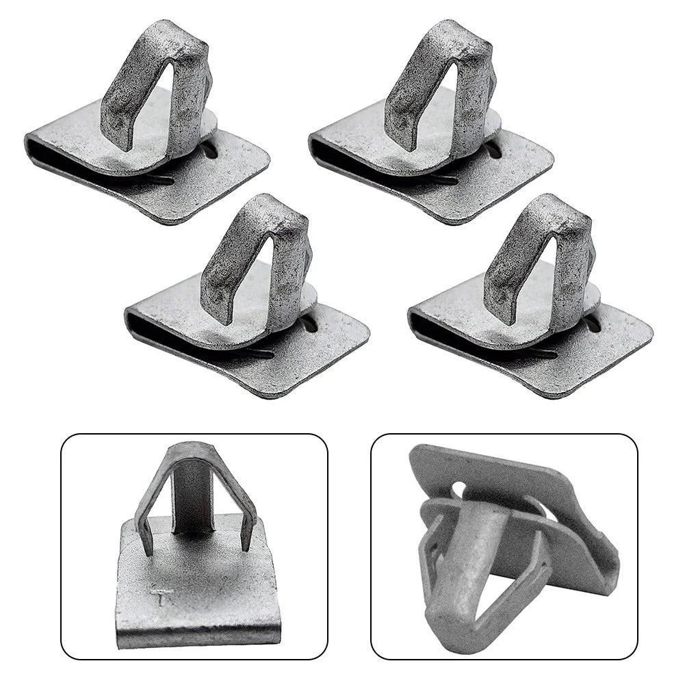 Clips / 4PCS Front High Oil Panel Plate Skid for F150 (2011–2020)