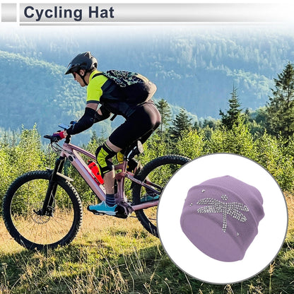 Cycling Hat for Drilling Purple (22x20cm)