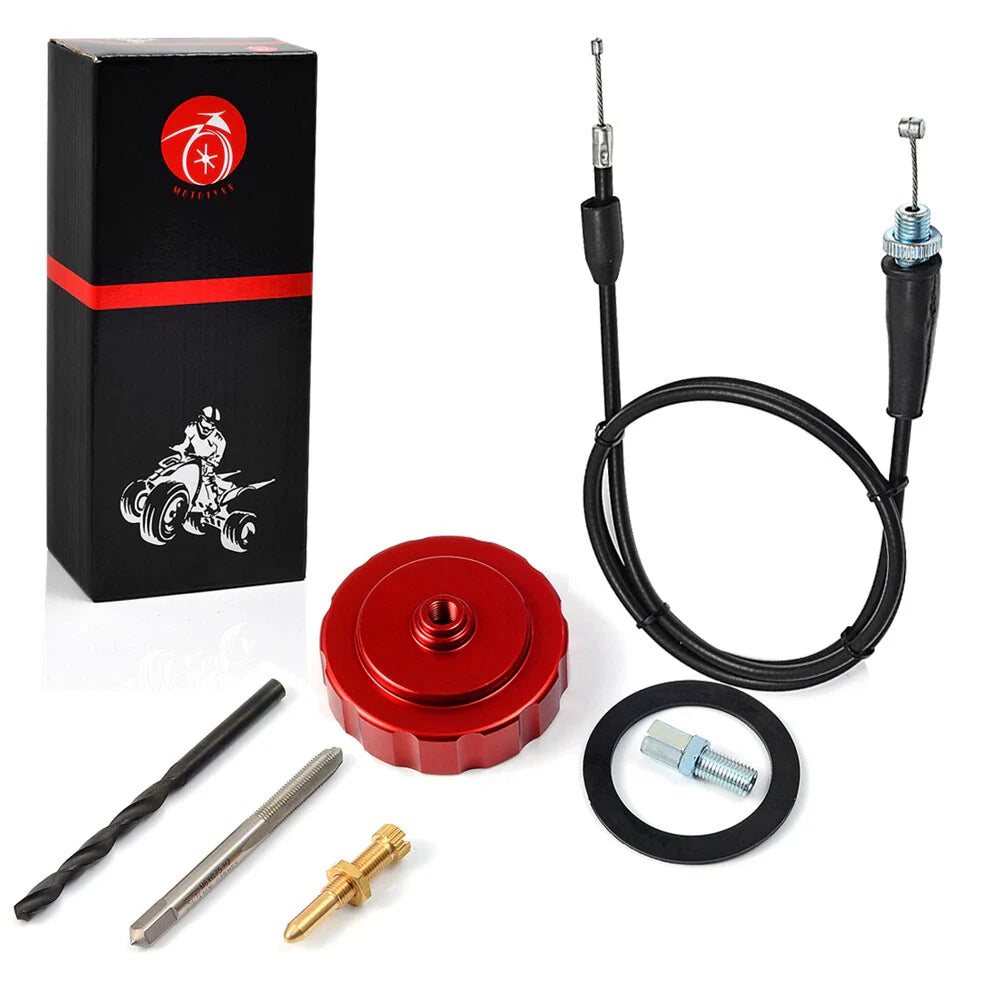 Tors Removal Cap CNC Throttle Cable for Yamaha Blaster (1988–2000)