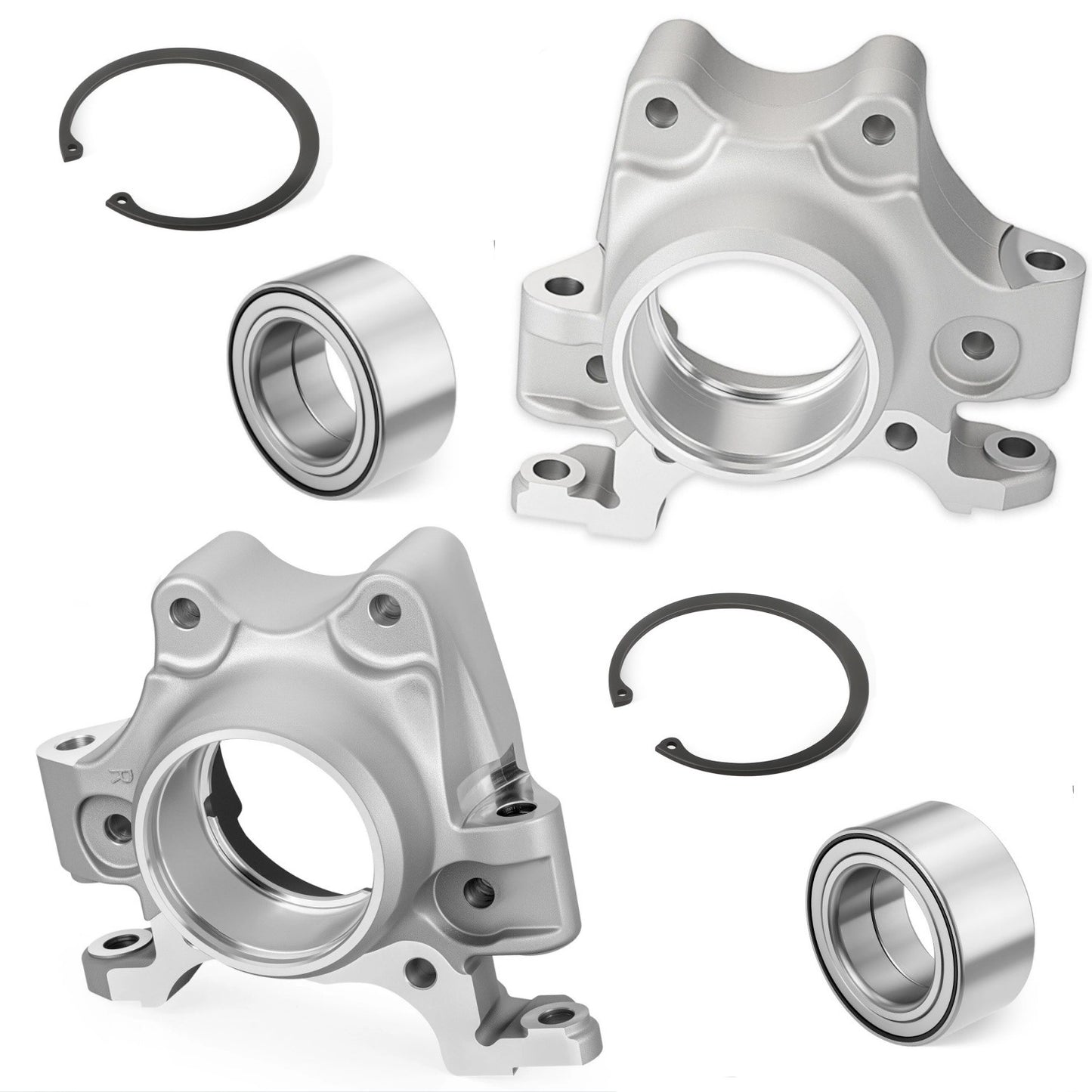 Set of 2 Wheel Bearing Carriers for Polaris RZR XP Turbo (2017–2021)