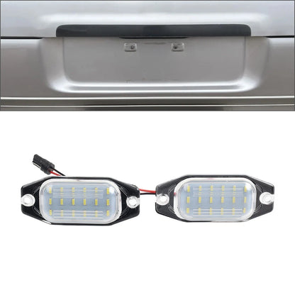 2X Rear License Plate Light Lamp for Toyota FJ Cruiser, Land Cruiser FJ80 (2007–2014)