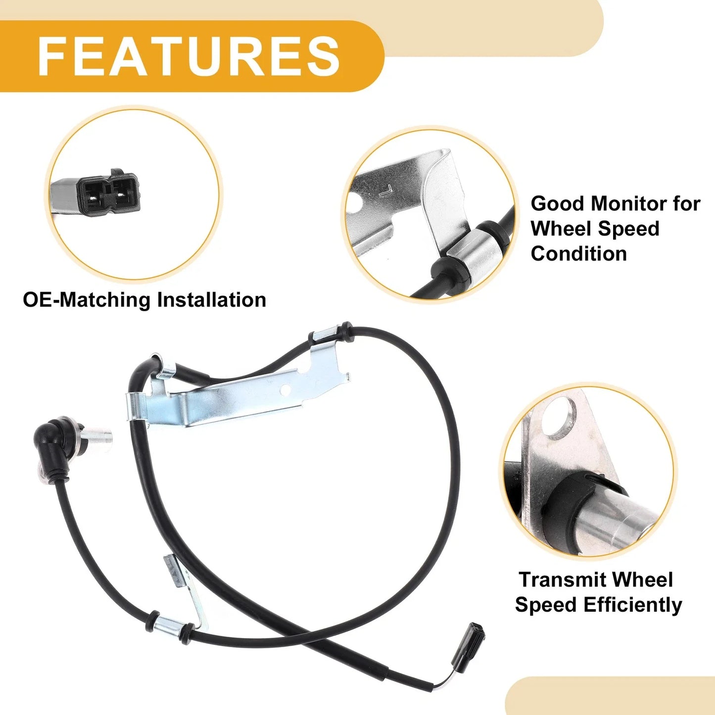ABS Wheel Speed Sensor for Chevrolet Tracker (2001-2004)