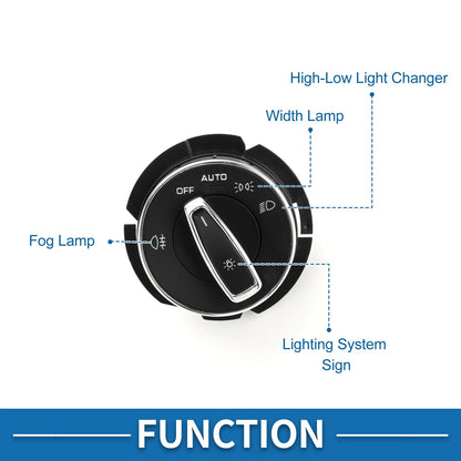 Headlight Switch No. 97061353309DML for Porsche 718 Boxster (2023)