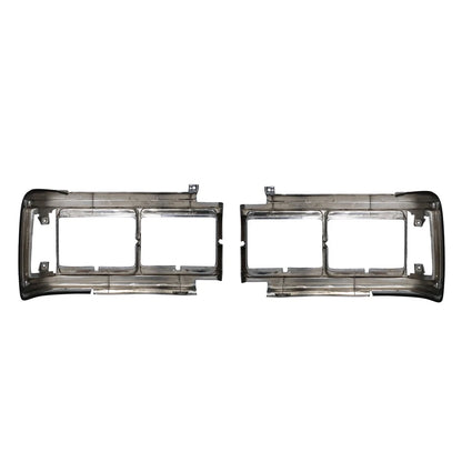 Set of 2 Headlight Door Bezels for Toyota Land Cruiser BJ60 FJ62 HJ60 (1980–1990)