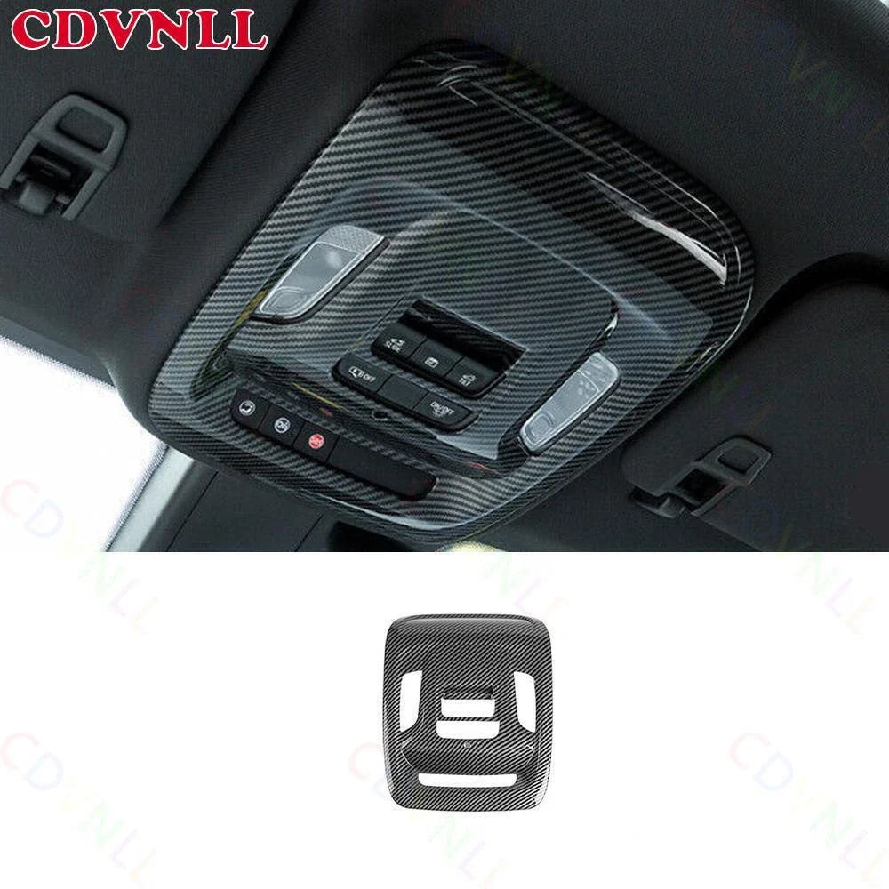 ABS Carbon Fiber Reading Light Switch Cover Trim for Buick Envision (2021–2024)