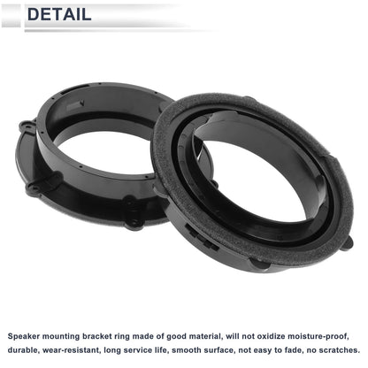 Set of 2 Speaker Spacer Rings for Volkswagen 6.5" Tweeter