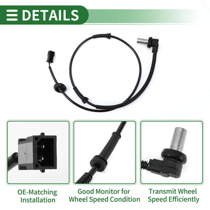 ABS Wheel Speed Sensor No. 8D0927803 for Audi A4 (1994–2001)
