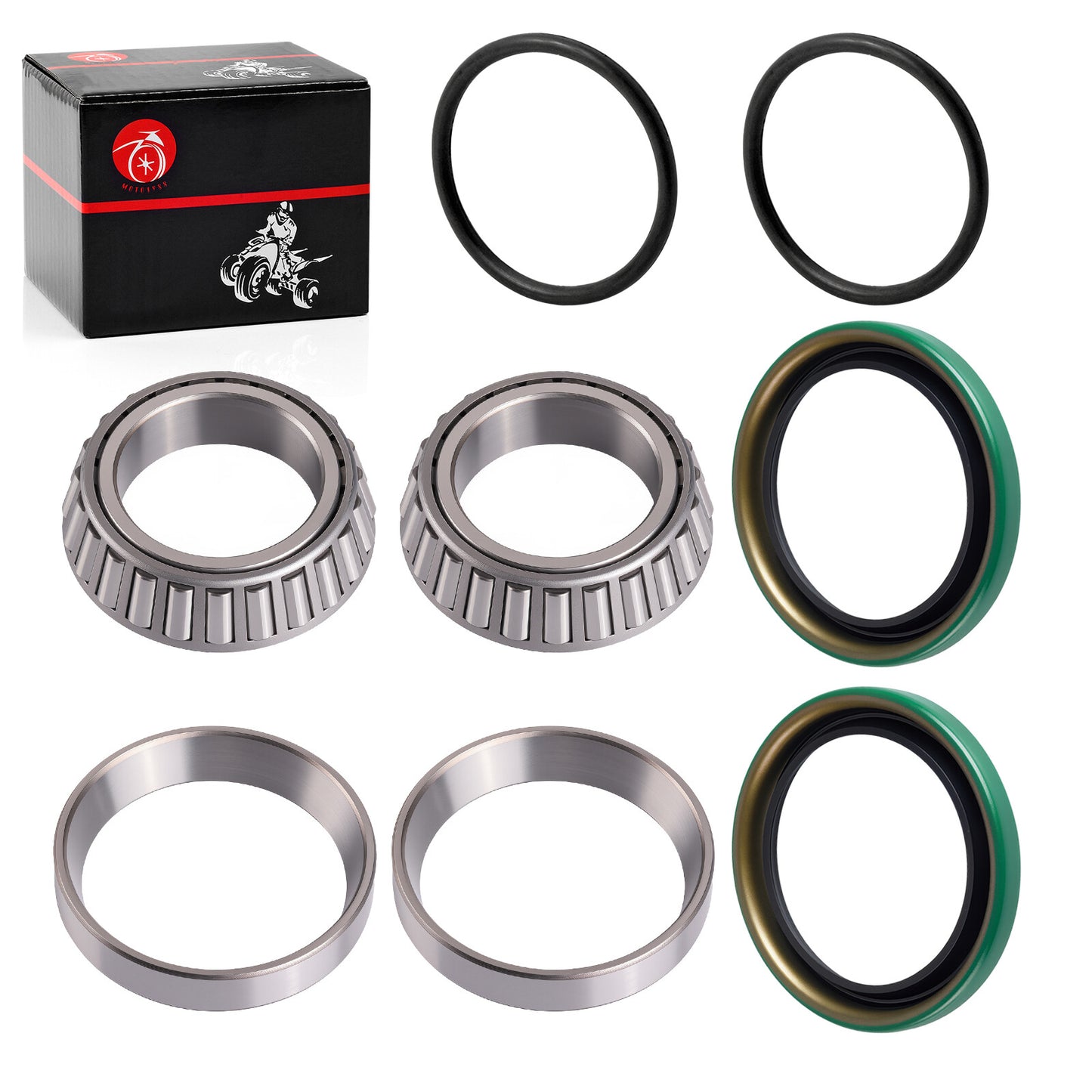 Rear Hub Bearing Seal Repair Kit for Polaris Trail Blazer (2000–2008)