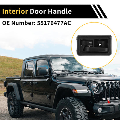 Front Left Interior Door Handle for Jeep Wrangler (1997–2006) No. 55176477AC