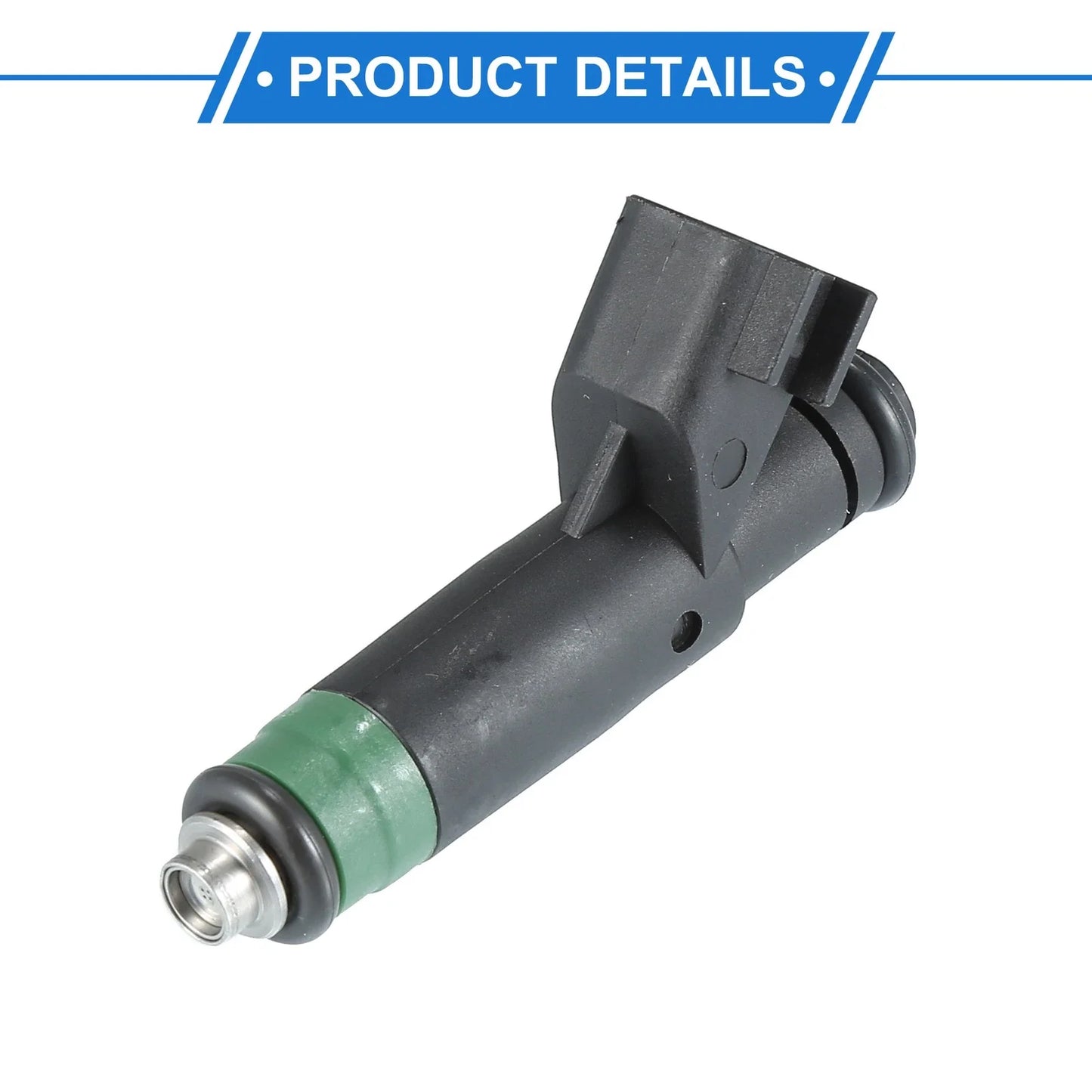 Fuel Injector 8 x No.53032704AB for Dodge Ram 1500 (2004-2007) 4.7L Black