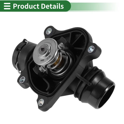 Engine Coolant Thermostat Housing Assembly for BMW 328i 128i Z4 X3 X5 335i