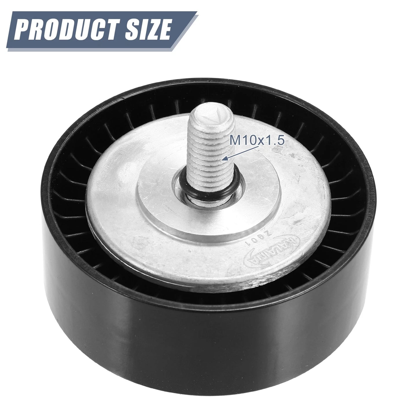 Idler Pulley Crank Pulley for BMW 545i (2004–2005) 11287549557