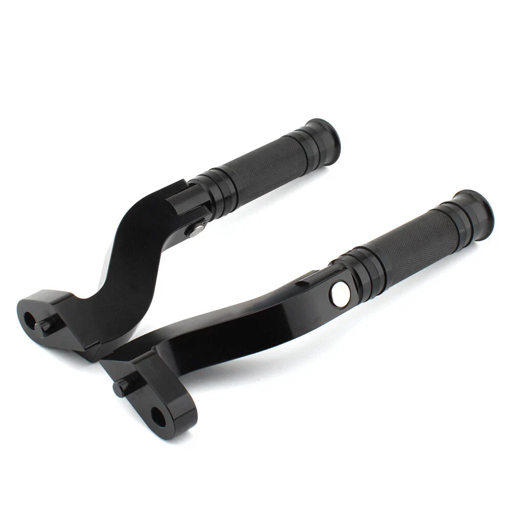 Rear Passenger Foot Pegs for Harley Touring (1993-2023) Black