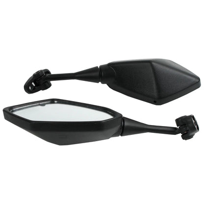 Black Left Right Side Rear View Mirrors for HYOSUNG GT125R GT250R GT650R GT650S (2003-2017)