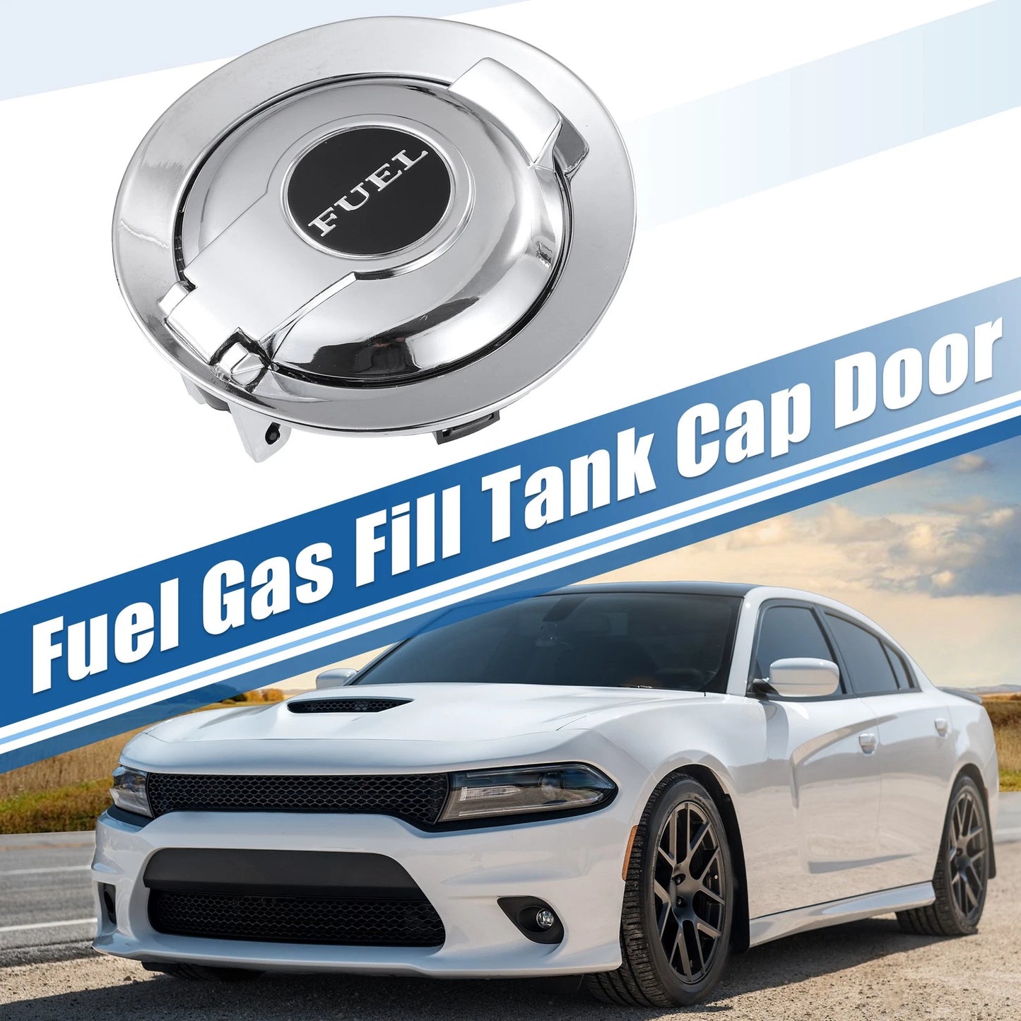 Vapor Edition Fuel Tank Filler Cover 68250120AA for Dodge Challenger (2008–2022)