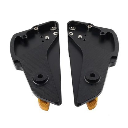 Gold Rear Passenger Foot Pegs for Vespa Sprint Primavera 50 125 150 (13-23)